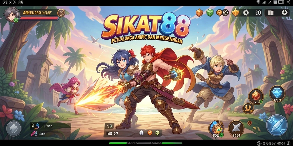 Gameplay SIKAT88 yang menakjubkan dan seru dengan karakter Anime.